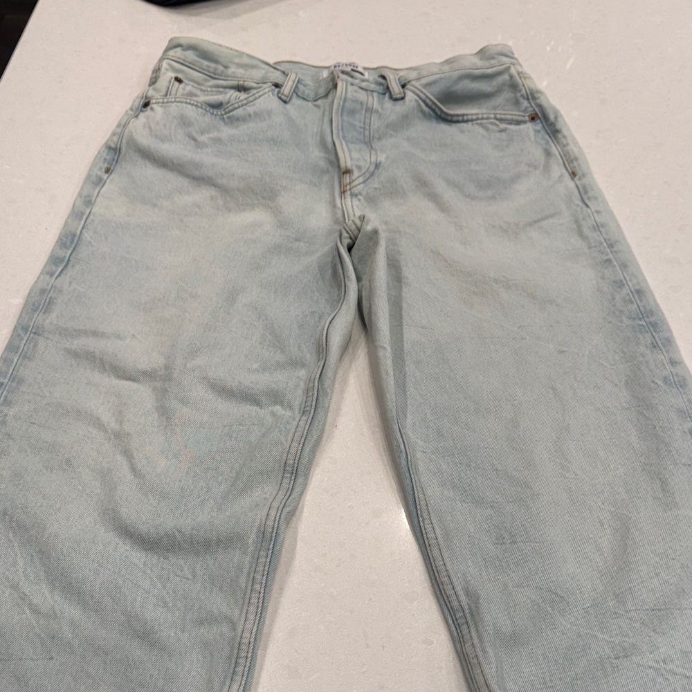 Re/Done Light Blue Women's High Rise Jeans